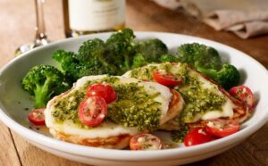 Grilled chicken Margherita