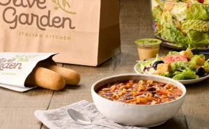 Soup and Salad and Breadsticks