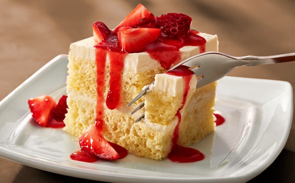 Strawberry Cream Cake