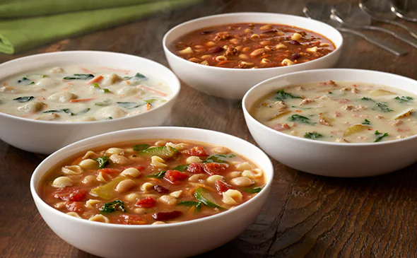 Homemade soups